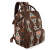 Wrangler Western Diaper Bag Aztec Backpack Organized Daypack-Cowgril Fashion:_Coffee