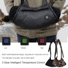 Electric Hand Warmer Pouch 3 Gear Adjustment Portable Waterproof Quilted