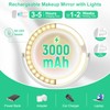 20X/1X Magnifying Makeup Mirror with Lights, Double-Sided Home Vanity Mirror
