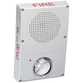 Edwards Signaling WG4WF-HVMC GEN OD, HRN/ST, WHT, FIRE, CLR