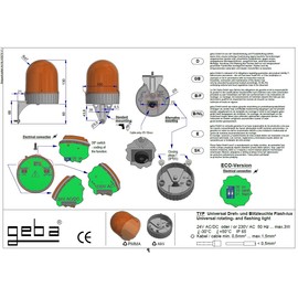 geba LED Flashing and Flash Light