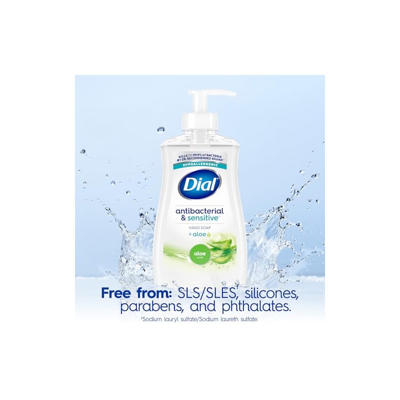 Complete Antibacterial Liquid Hand Soap, Aloe Scent, 11 fl oz,