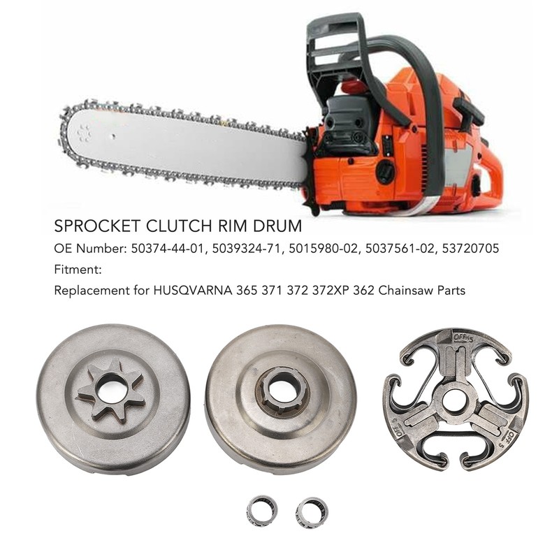 Sprocket Clutch Rim Drum 5037561‑02 Chainsaw Clutch Assembly Replacement for