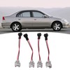 4pcs Fuel Injector Harness Adapter for DENSO Female to EV1