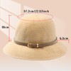 MILAKOO Beach Sun Straw Hats for Women Sun Protection Summer