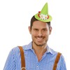 Widmann ? Bavarian Mini Hat with Edelweiss Green