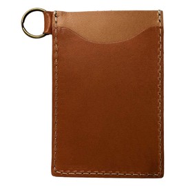 [PLUS EIGHT ONE +81] Tochigi Leather Luxury Leather, Premium Leather, Pass Case, ID Case, Commuter Pass Case, Present, Men's, Women's,, Camel