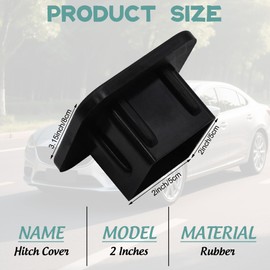 Trailer Hitch Cover We're All Mad Here Evil Cat Square 2 Inch Receiver Tube Plug Cover Compatible with Most Models Hitch Receivers Plug for Pickups Trucks Cars Suvs