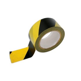 Laser 4725 Hazard Warning Tape 33m X 50mm