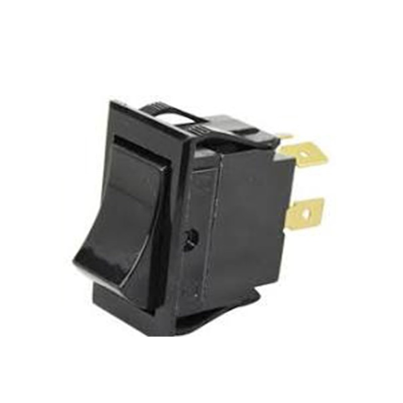 Op Rocker Switch - 7/8" x 1-1/2" DPST, 0808-116K, 4-Pin,