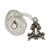 Miniblings Gemini Star Necklace 45 cm Zodiac Horoscope