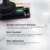 HISports Replacement Tailgate Release Button, Scratch-Resistant ABS Trunk Release Button