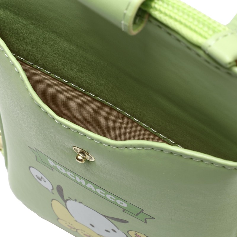 Sanrio Shoulder Bag, Smartphone Shoulder, yellow green