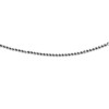DUR K2255 Women's Ball Chain Rhodium-Plated Silver 925 / -