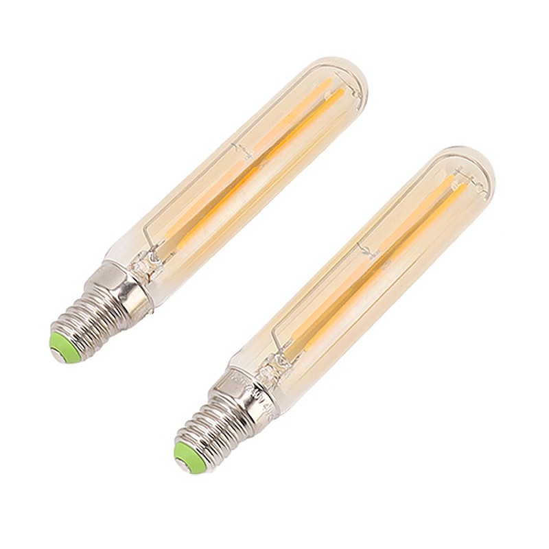 2Pcs LED Tube Bulb 4W E14 2300K Tubular Light Lamp