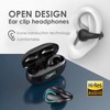 Loluka Wireless Open Ear Clip Bone Conduction Headset Headphones Earbud