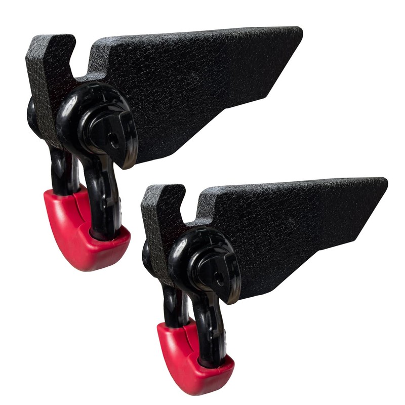 TIOYAR Front Demon Bracket Tow Hook Shackle Mount Kit Compatible