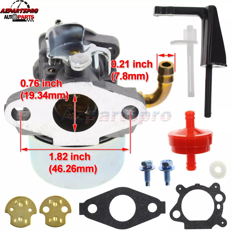 Carburetor for Briggs Stratton INTEK 206cc 5.5 HP 6.5HP OHV