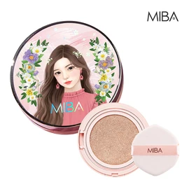 MIBA King Cushion Season 2 Original + Refill 25g Large Capacity MIBA (No. 21) / 미바 왕쿠션 시즌2 본품+리필 구성 25g 대용량 MIBA (21호)