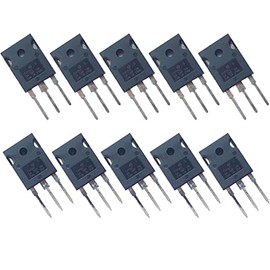 Horinktor 5pcs NPN TIP35 and 5pcs PNP TIP36 Silicon Power Transistors 25A 100V.