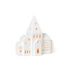 Kähler City Urbania Light House Ceramic Architectural Clear Silhouette Blue