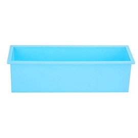Molde de Silicona para Jabón, Molde Rectangular de Tostada de 1200ML con Superficie Antiadherente para DIY y Elaboración de Jabón Artesanal