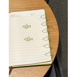 Cute Paper Clips, 60 PCS Bird Shaped Paper Clips Animal Bookmarks Clips, Assorted Colors, Fun Office Gifts for Women Men Coworkers Teachers Students Girls Boys