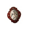 Rosary Case with Red Enamel Our Lady Of Guadalupe Rosary