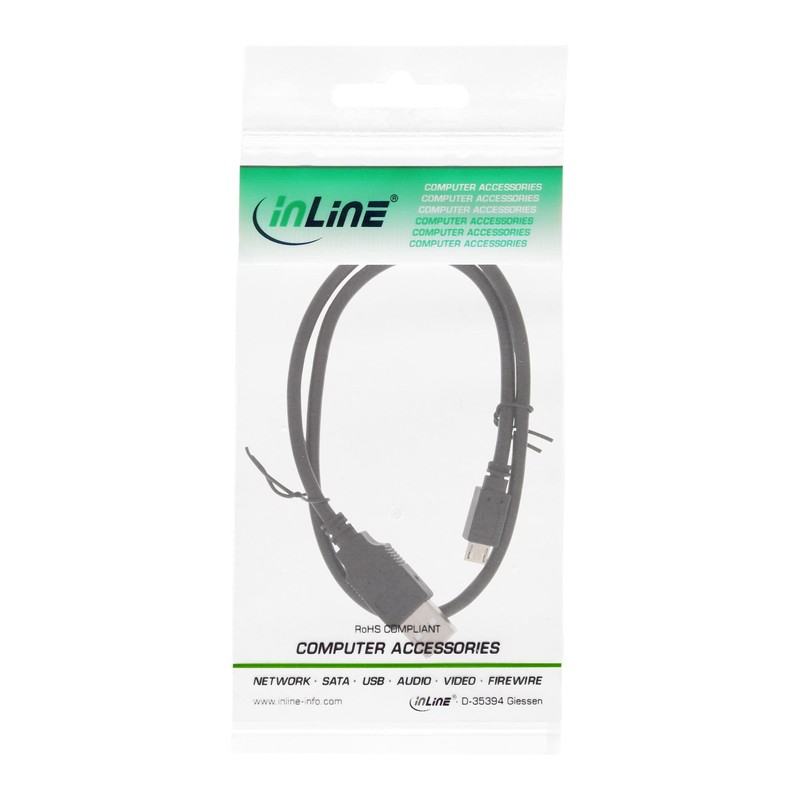 InLine USB A/Micro-USB B - USB cables (USB A, Micro-USB