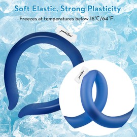 Neck CoolingTube, Reusable Ice Coolers Wearable Body CoolingProducts, Neck Coolers for HotWeather