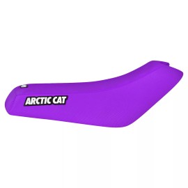 Enjoy Mfg Arctic Cat 250 300 400 454 500 4x4 2x4 Seat Cover ALL PURPLE Gripper Style #277