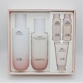 Hanyul Amore Pacific Hanyul Red Rice Moisturizing Elasticity 2-piece Set Highly moisturizing and highly nutritious / 아모레퍼시픽 한율 빨간쌀 보습 탄력 2종 세트 고보습 고영양