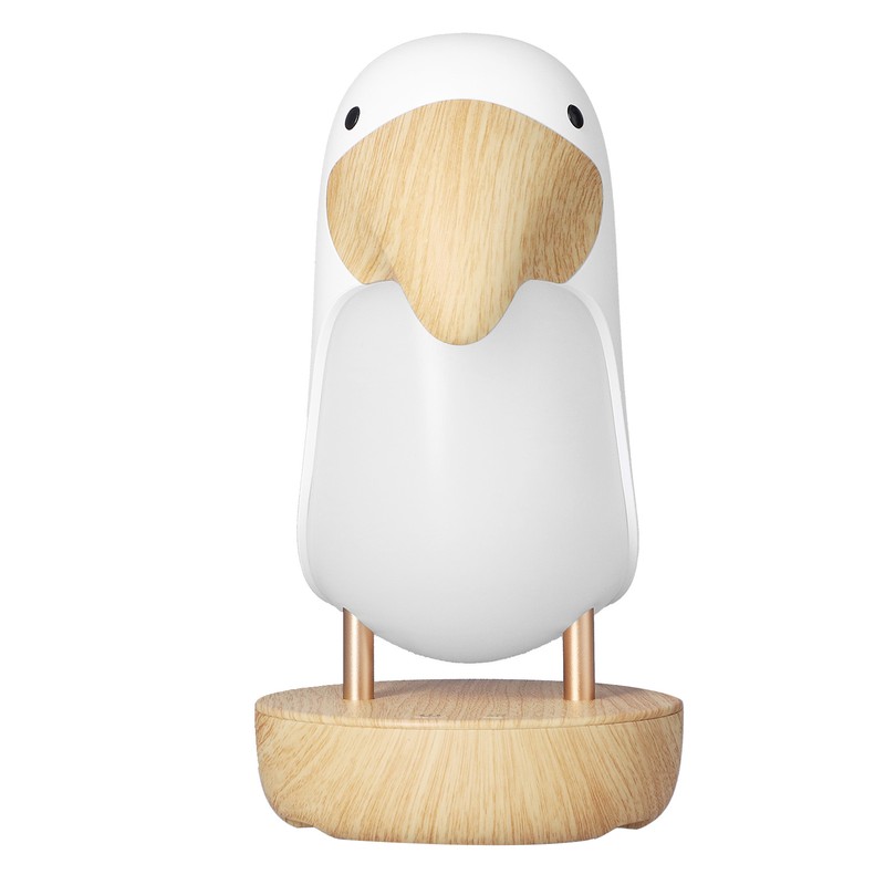 Innovative Bird Night Lamp ABS Breathing Night Light USB Charging