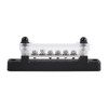 6 Terminal Single-row Bus Bar 150A BusBar Block with Cover,