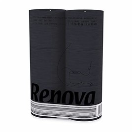Renova Black Label, Papel Higienico Negro