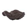 Creative Co-Op Cast Iron Hands Dish with Rust Finish