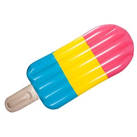 Inflatable air mattress, Ice Lolly, aprox. 180 cm