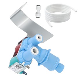 W10179146 Refrigerator Water Inlet Valve Assembly for Whirlpool Kenmore maytag amana kitchenAid ikea Sears and others, replaces WPW10179146 W10155357 W10408179