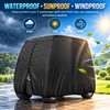 Waterproof Golf Cart Cover for 2-Passenger Carts – 420D Polyester