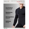 Relaxsan Zero 3420 Men's Long-Sleeved Thermal Shirt with V-Neck Merino