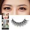 CLEAR EYELASH False Eyelashes, Pine, Large Capacity, 10 Pairs (Sexy