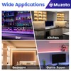 Muzata 10Pack 3.3FT/1M Plus-Size Spotless V Shape LED Channel Silver