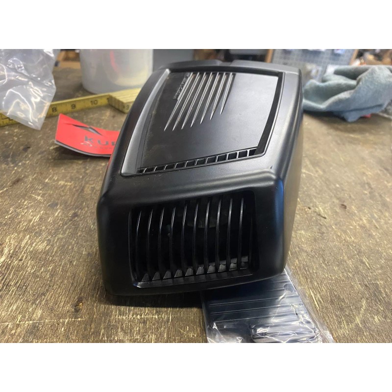 Kuryakyn Hypercharger ES Black Custom Air Cleaner Harley Chopper Scoop