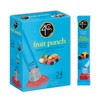 4C Powder Drink Mix Packets, Fruit Punch 1 Pack, 24