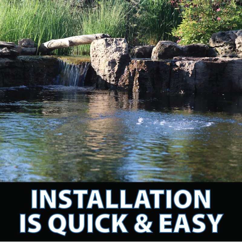 CrystalClear PondAir 2, Complete Aeration Kit, Whisper Quiet Water Garden