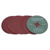 115mm Fibre Sanding Discs 60 Grit Medium Disc for 4-1/2”