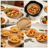 AiQInu Carta Forno Per Friggitrice ad Aria,100 Pezzi 20cm Carta