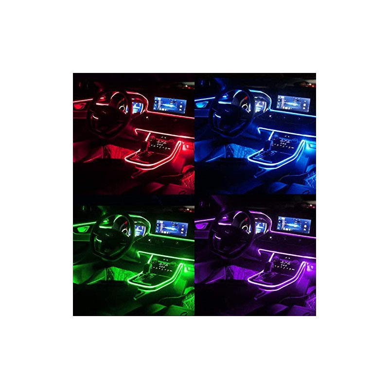 Jushope Fiber Optic for Interior Car Lights, 236 inches PMMA