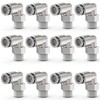 EterMutable 12Packs 1/4" OD Tube x 1/4" NPT Thread Nickel