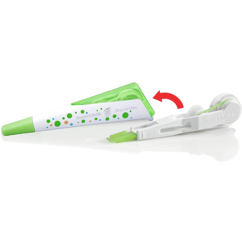 8 x Papermate Liquid Paper DryLine Ultra Correction Tape Pen,